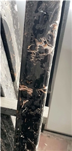 Special Price Artificial Marble Engineered Stone Black Gold