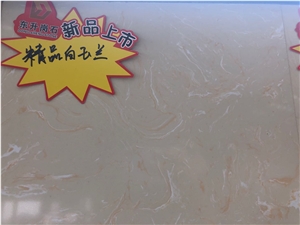 Special Price Artificial Marble Engineered Stone Cream Beige