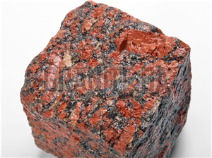 Chopped Stone Cubes From Kapustinsky Granite Cobble Stone