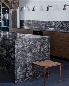 Blue Fantasy Granite Kitchen Countertop