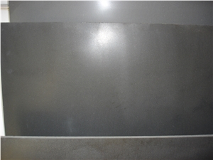 Cheap Interior Use Honed Hainan Grey Basalt Tiles