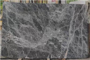 China Polished Natural Grey Marble Tiles & Slabs