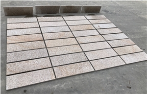 Exterior Decorative  Flamed Floor Tiles G682 Beige Granite