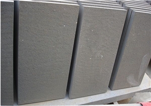 Hainan Grey Basalt Honed Tiles For Flooring