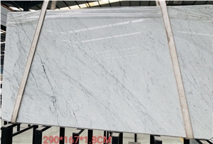 Italy White Bianco Carrara Marble Tiles & Slabs