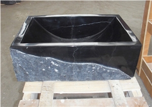 Marquina Marble With White Veins Sinks And Basin