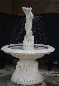 Outdoor Stone Garden Water Fountain