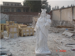 The Virgin Mary Statue & Outdoor Female Deity Carving Statue