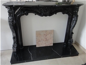 White Marble Fireplace Mantel,Sculpture Marble Fireplace