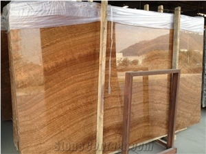 Wholesale Cheap Red Wood Grain Marble Slabs & Tiles