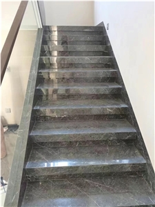 Wyndham Grey Dark Grey Marble Stairs Treads And Risers