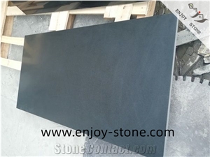 Honed Hebei Black Granite/ Absolute Black/ Slabs & Tiles