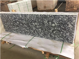Sea Wave Spary White Granite Slabs Tiles