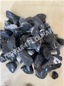 Black Marble Pebbles, Flouray Black Pebble Stone