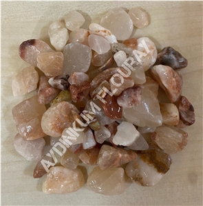 Firde Crystal Gold Marble Pebble Stone