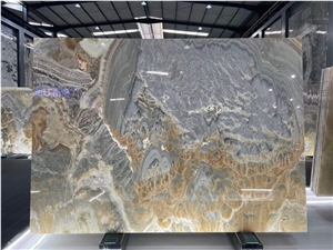 Turkey Water Mo Onyx Polished Wall Slabs & Floor Tiles