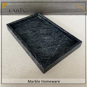 Black Marble Serving Tray Food Tray For Wholesale