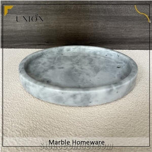 Natural Marble Elegant Serving Tray- Stone Tray