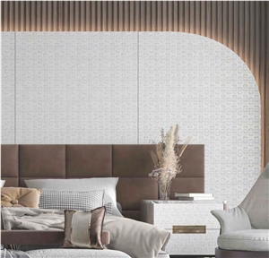 Dior White Fashion Style Sintered Wall Stone Tiles