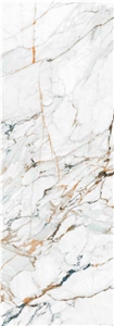 Marble Look Sintered Stone Artificial Marble Stone Wall Tile