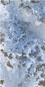OPAL BLUE CRYSTAL, Artificial Stone Slab, Sintered Stone