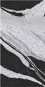 VERSACE SENIOR BLACK, Artificial Stone Slab, Sintered Stone