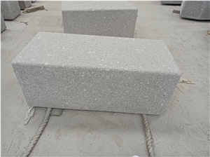 Grey Granite Flower Bed Parterre Side Stone Sitting Stone