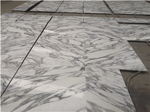 Abrabescato Marble Backed Composite Stone Tile For Outdoor Wall