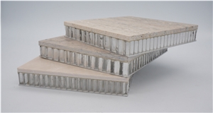 Aran White Backed Aluminum Honeycomb Panels