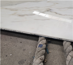Carrara Marble High Quality Backed Aluminum Honeycomb Panel