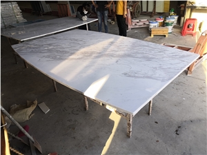 Honeycomb Marble Backed Stone Panels For Table Top