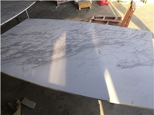 Honeycomb Marble Backed Stone Panels For Table Top