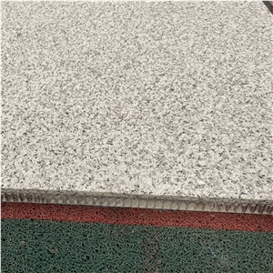 Jilin White Granite Backed Aluminum Honeycomb Panels