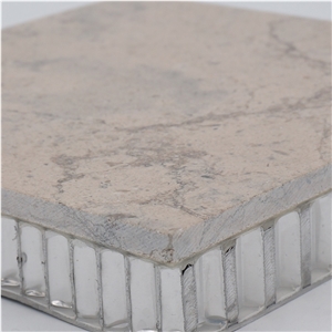 Pocaran Limestone Laminated Aluminum Honeycomb Panels