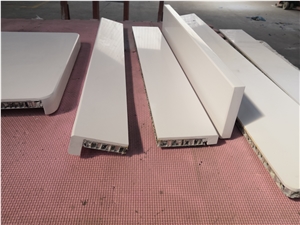 Quartz Laminated Honeycomb Panels For Countertop / Table Top