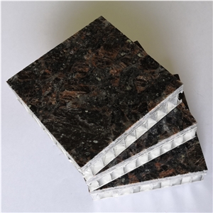 Tan Brown Granite Backed Aluminum Honeycomb Panel