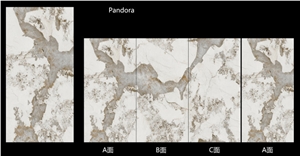 Cheap Price Pandora Polished Sintered Stone Slab
