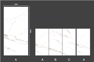 Excellent Quality Rebecca Gold Sintered Stone Slab