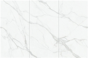 Sintered Stone Carrara Snow White Polished Slab