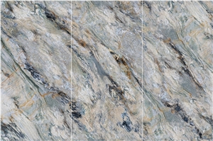 Stable Quality The Baroque Polished Sintered Stone Slab