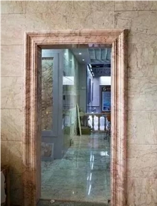 Marble Door Frame And Trim For Glass Door