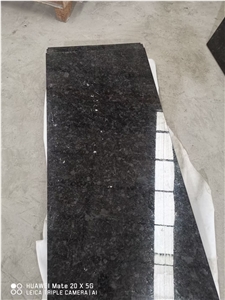 Angola Black Granite Polished Slabs