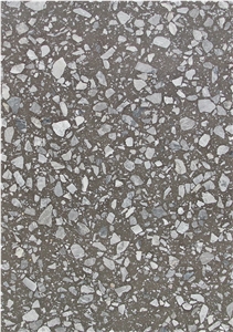 Various Cement Terrazzo Flooring Tile Matt Finish White