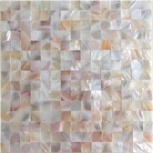 White And Green Artificial Onyx Stone Mosaic
