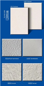 White Cement Terrazzo Tile Beige White Color Soft Slab