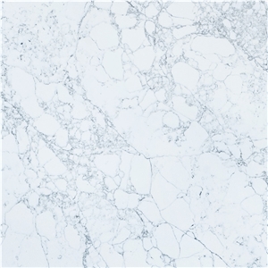 White Marble Effect Quartz Worktop Kitchen A5075