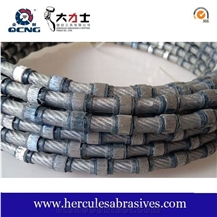 Plastic Diamond Wire Cutting Rope Saw For Marble Profiling