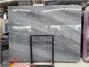 Cartier Grey Blue Marble Slab In China Stone Market