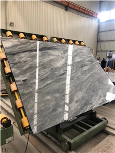 China Hilton Grey Marble Gray Stone Slab Tile