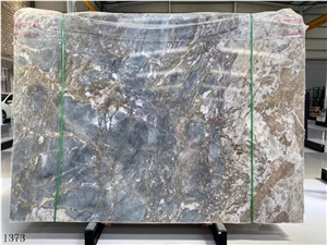 Cobalt Blue Quartzite Slab Tile In China Stone Market